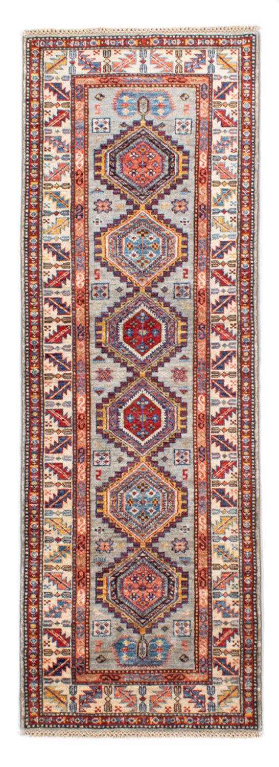 Loper Ziegler Tapijt - Kazak - 228 x 74 cm - lichtblauw