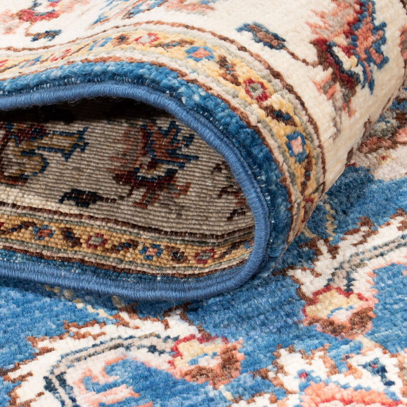 Loper Ziegler tapijt - 308 x 81 cm - blauw