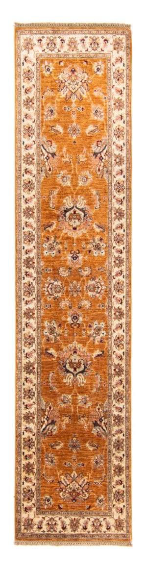 Loper Ziegler Tapijt - Ariana - 301 x 81 cm - oranje