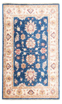 Ziegler tapijt - 135 x 85 cm - blauw