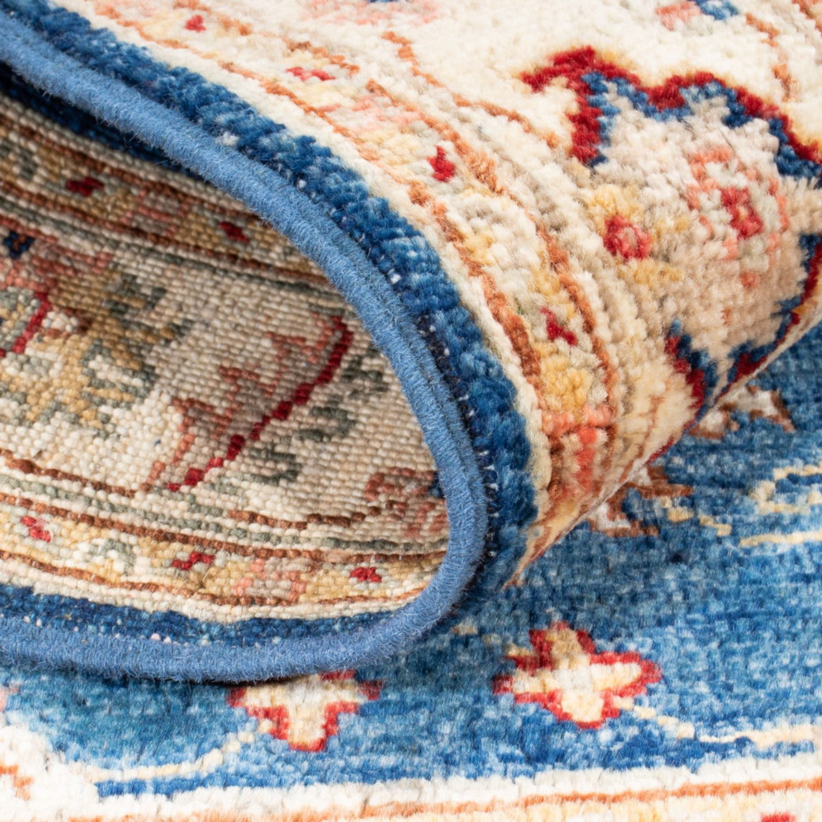 Ziegler tapijt - 135 x 85 cm - blauw