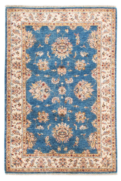 Ziegler tapijt 127x183cm - Oosters Tapijt - blauw