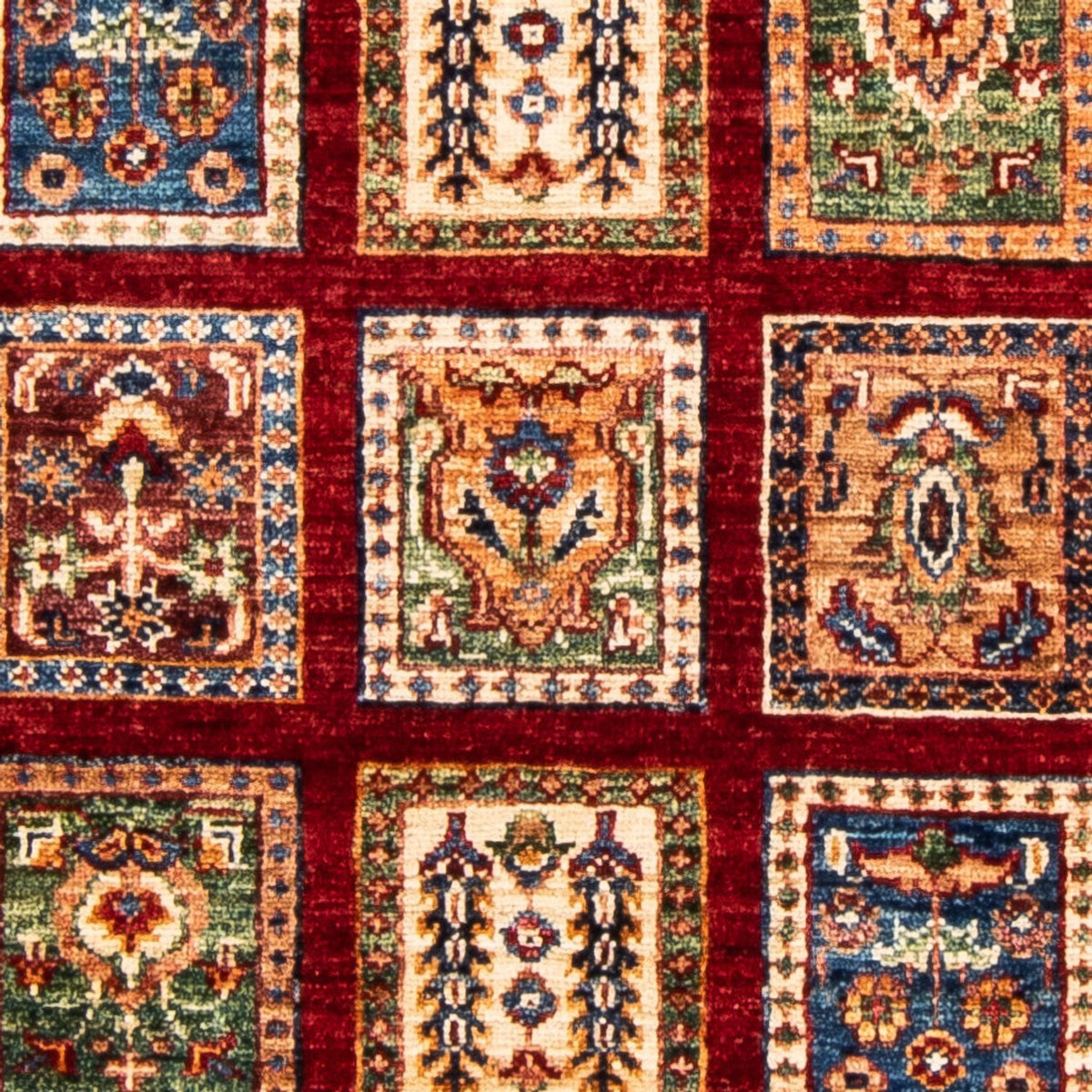 Loper Ziegler Tapijt - Bakhtiari - 256 x 83 cm - rood