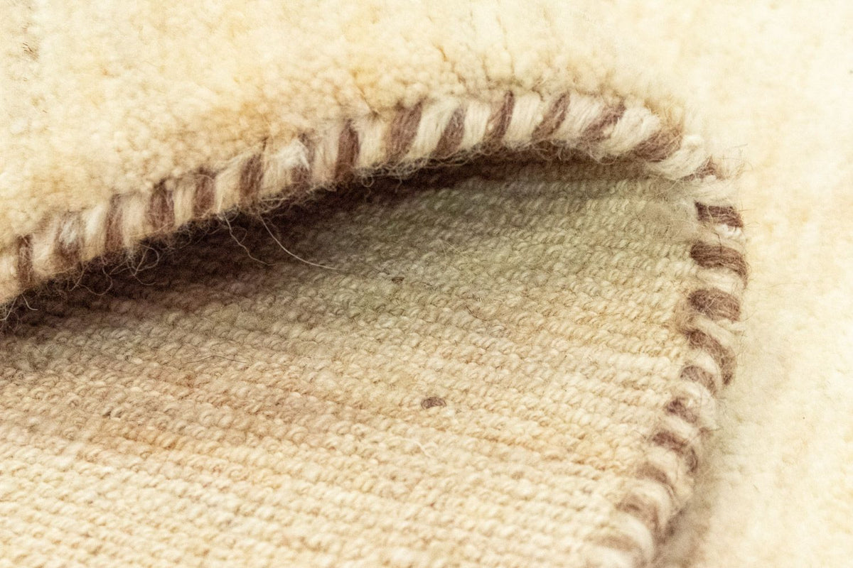 Loper Gabbeh tapijt - Perzisch - 304 x 82 cm - beige