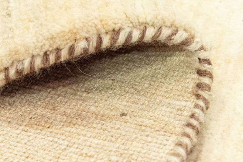 Loper Gabbeh tapijt - Perzisch - 304 x 82 cm - beige