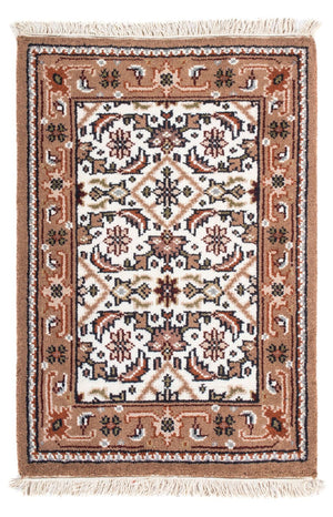 Oosters tapijt - Bijar - Indus - 90 x 60 cm - beige