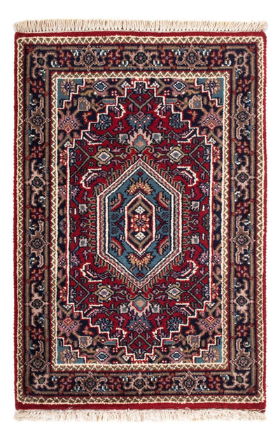 Indo Bidjar Tapijt 60x90cm - Oosters Tapijt - rood