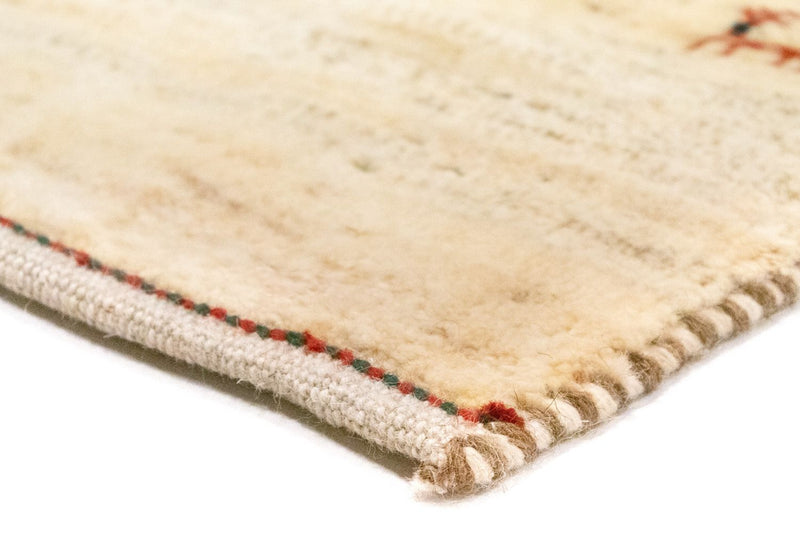Loper Gabbeh tapijt - Perzisch - 215 x 75 cm - beige