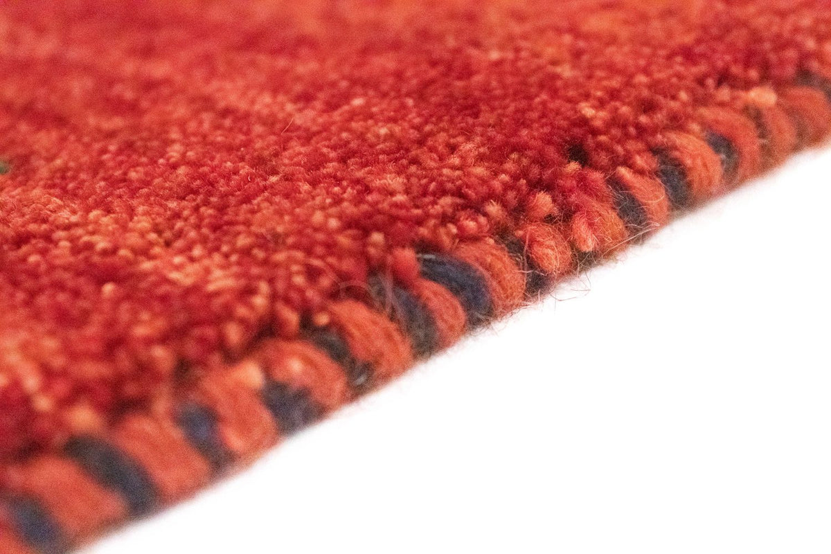 Loper Gabbeh tapijt - Perzisch - 215 x 75 cm - oranje