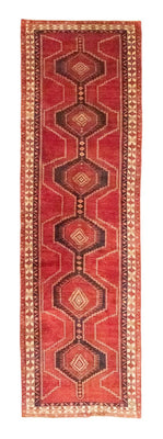 Loper Perzisch Tapijt - Nomadisch - 393 x 104 cm - rood