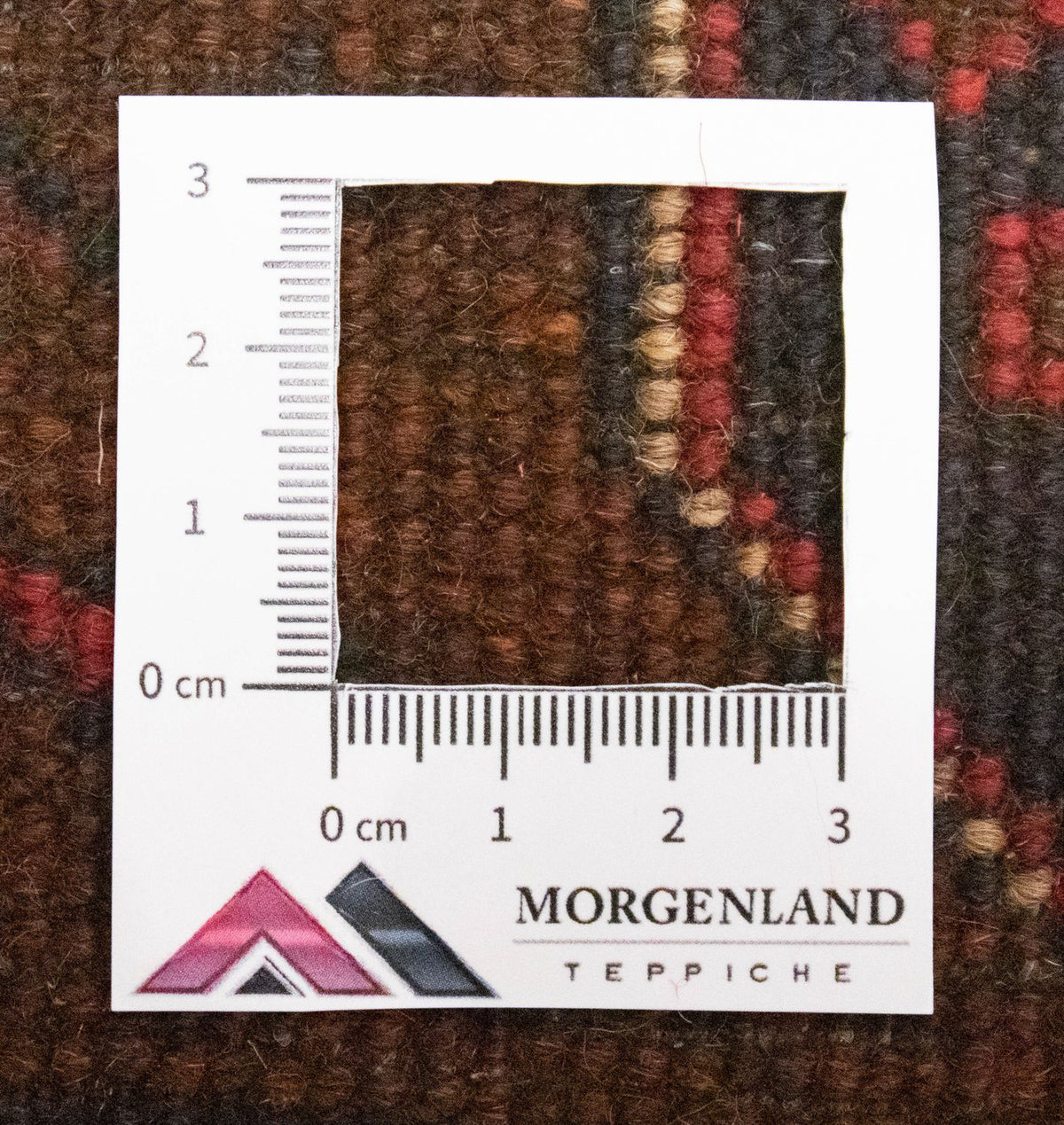 Loper Afghaans tapijt - Kunduz - 295 x 75 cm - rood