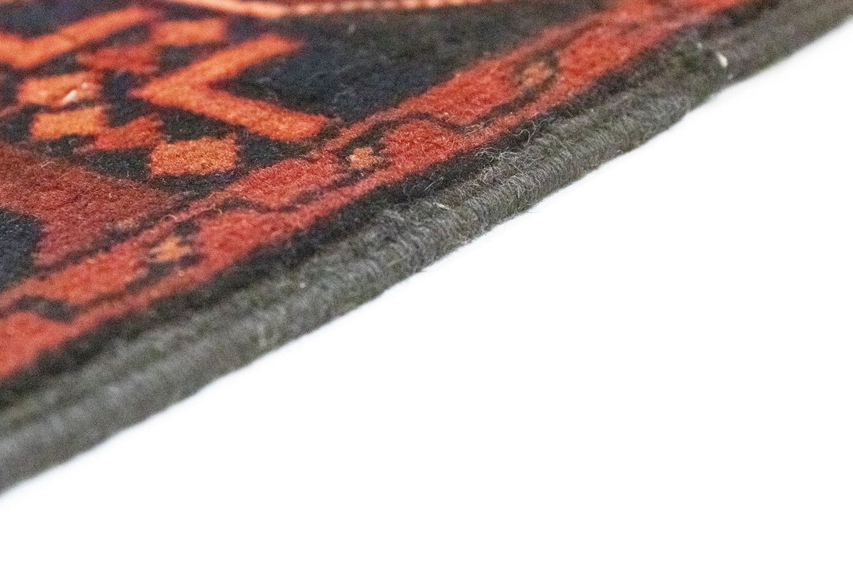 Loper Afghaans tapijt - Kunduz - 288 x 78 cm - rood