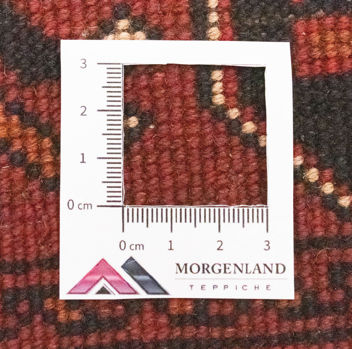 Loper Afghaans tapijt - Kunduz - 288 x 78 cm - rood