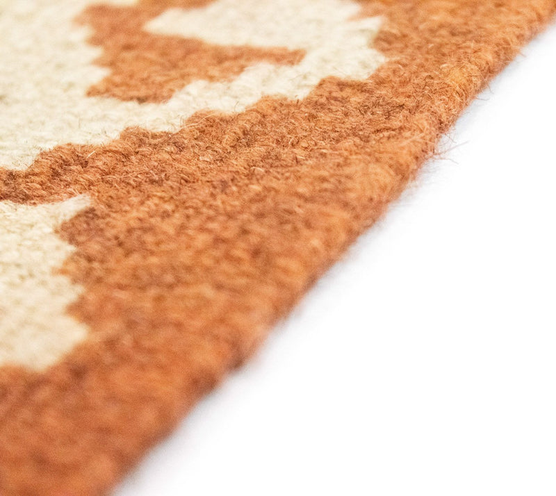 Loper Kelim tapijt - Oosters - 396 x 81 cm - rood