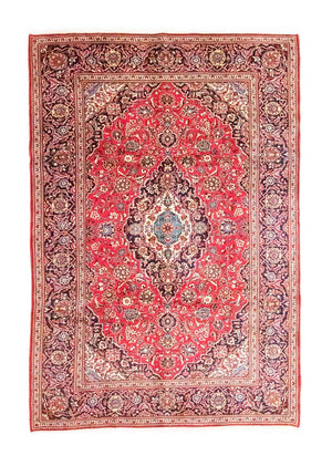 Perzisch tapijt - Keshan - 304 x 210 cm - rood