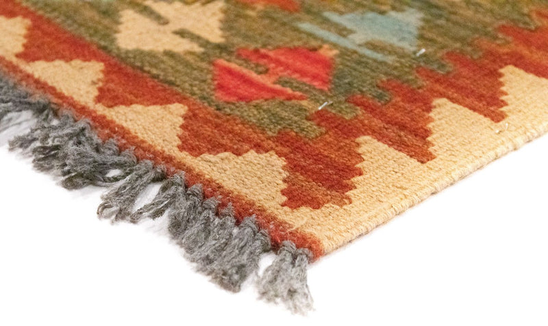 Loper Kelim tapijt - Oosters - 300 x 80 cm - bruin