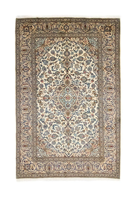 Perzisch tapijt - Keshan - 306 x 195 cm - beige