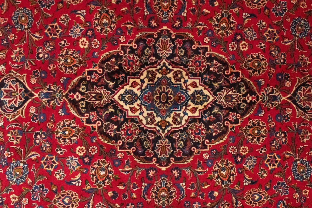 Perzisch tapijt - Keshan - 358 x 239 cm - rood