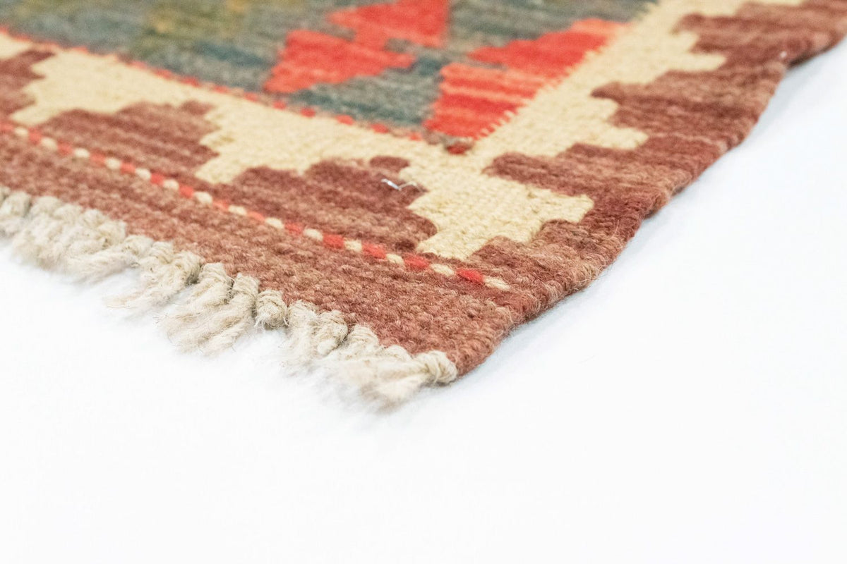 Kelim tapijt - Oosters - 90 x 60 cm - oranje