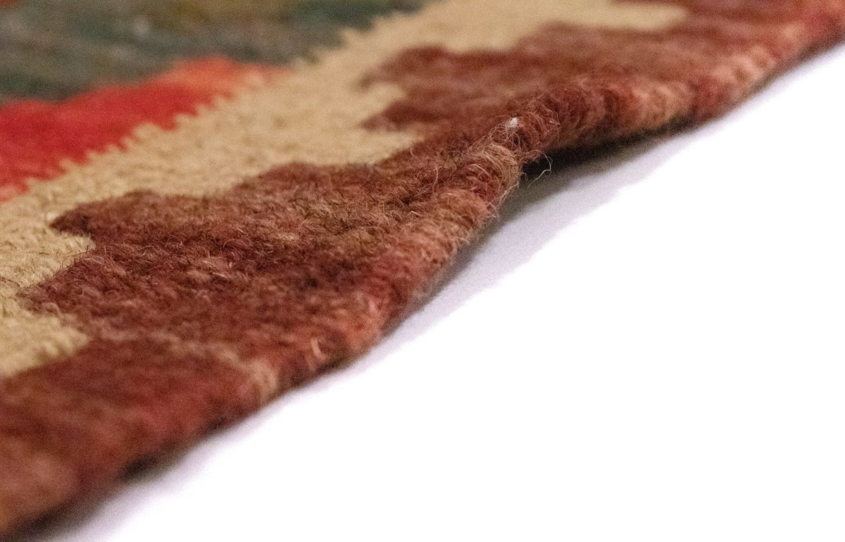 Kelim tapijt - Oosters - 90 x 60 cm - oranje