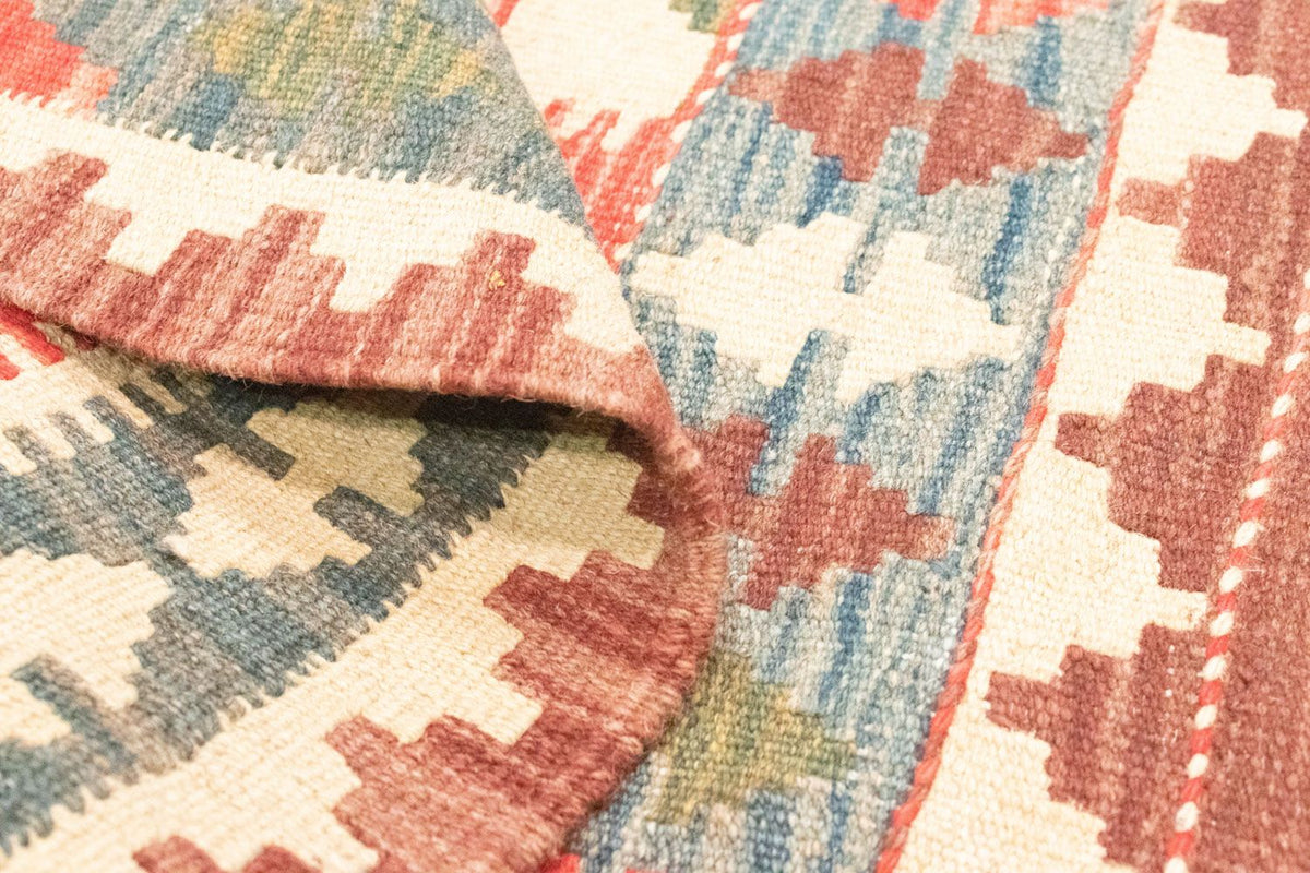 Kelim tapijt - Oosters - 90 x 60 cm - oranje