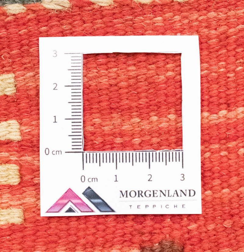 Kelim tapijt - Oosters - 90 x 60 cm - oranje