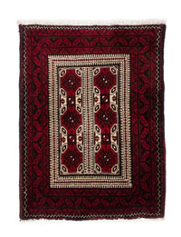 Baluch tapijt - 95 x 70 cm - rood