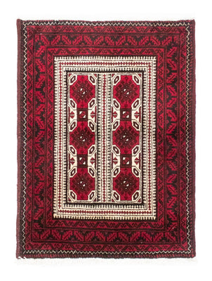 Baluch tapijt - 95 x 74 cm - rood