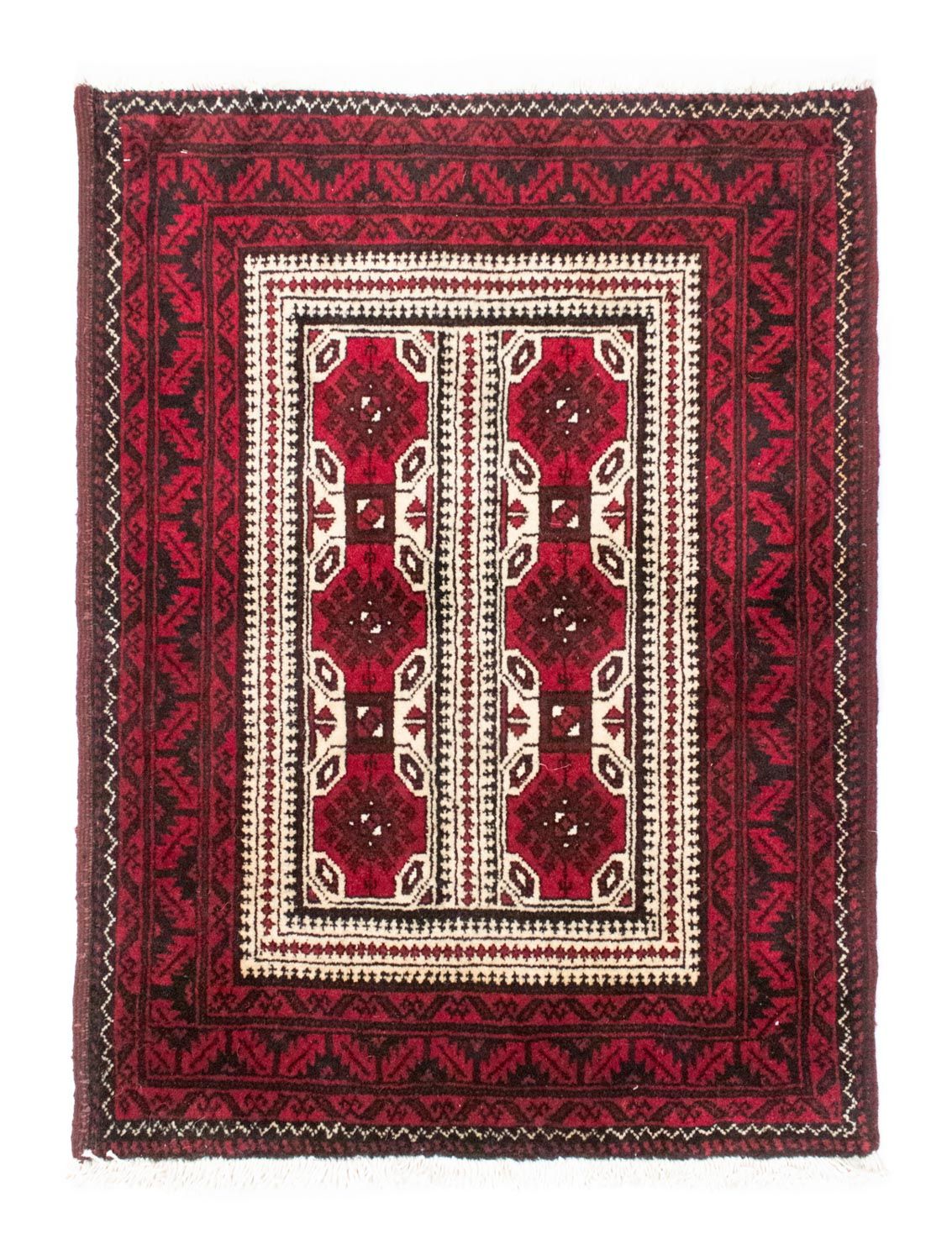 Baluch tapijt - 95 x 74 cm - rood