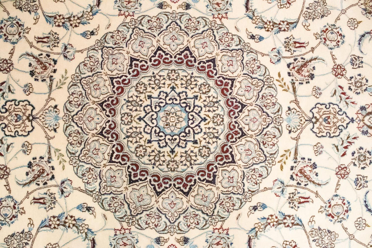 Perzisch tapijt - Nain - Koninklijk - 304 x 200 cm - natuurlijk wit