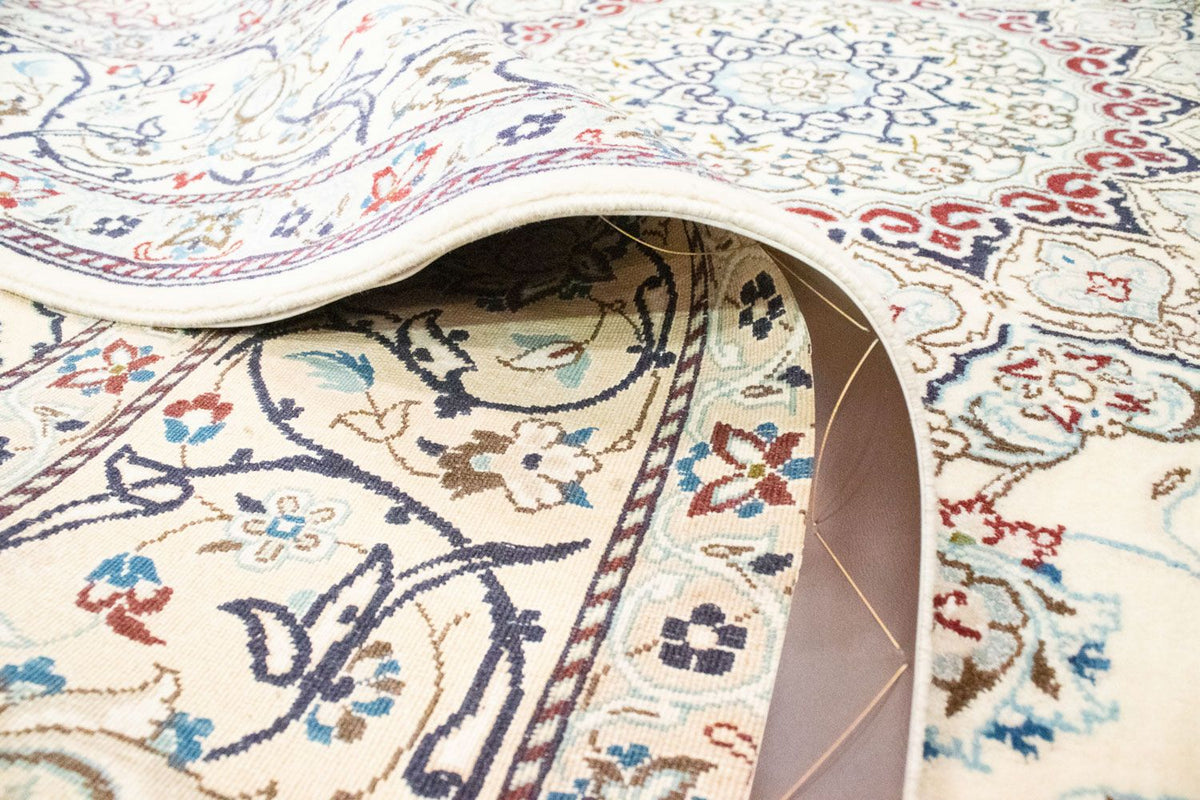 Perzisch tapijt - Nain - Koninklijk - 304 x 200 cm - natuurlijk wit