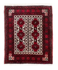 Baluch tapijt - 78 x 63 cm - rood