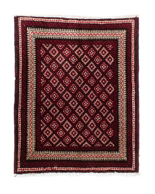 Baluch tapijt - 84 x 70 cm - rood