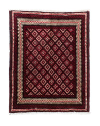 Baluch tapijt - 84 x 70 cm - rood