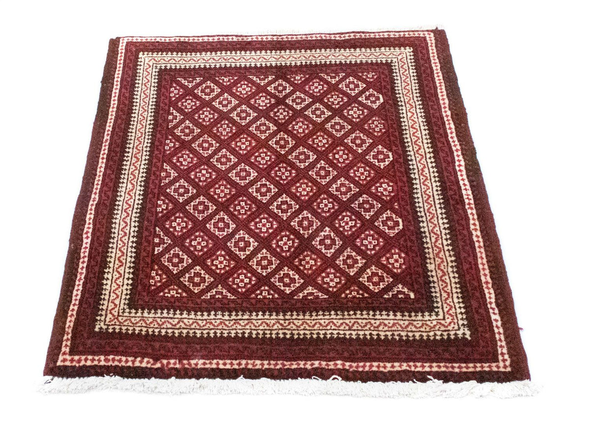 Baluch tapijt - 84 x 70 cm - rood