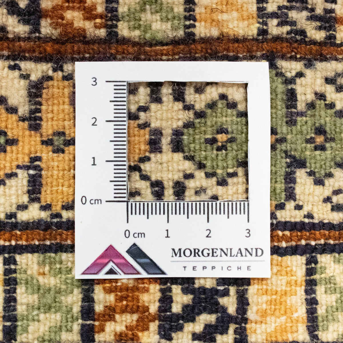 Turkaman tapijt - 87 x 64 cm - blauw