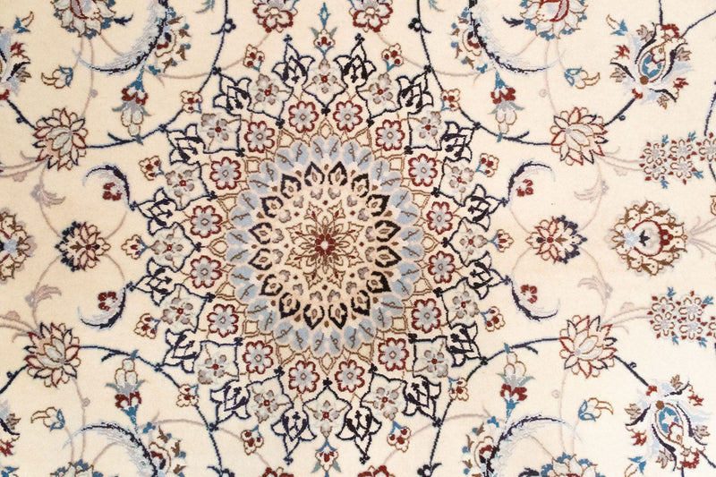 Perzisch tapijt - Nain - Koninklijk - 305 x 208 cm - natuurlijk wit