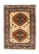 Turkaman tapijt - 88 x 63 cm - beige