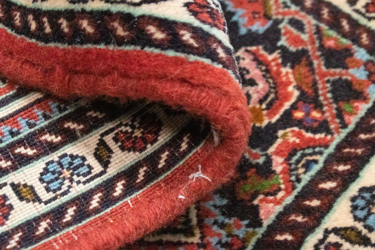 Perzisch tapijt - Bijar - 60 x 40 cm - rood