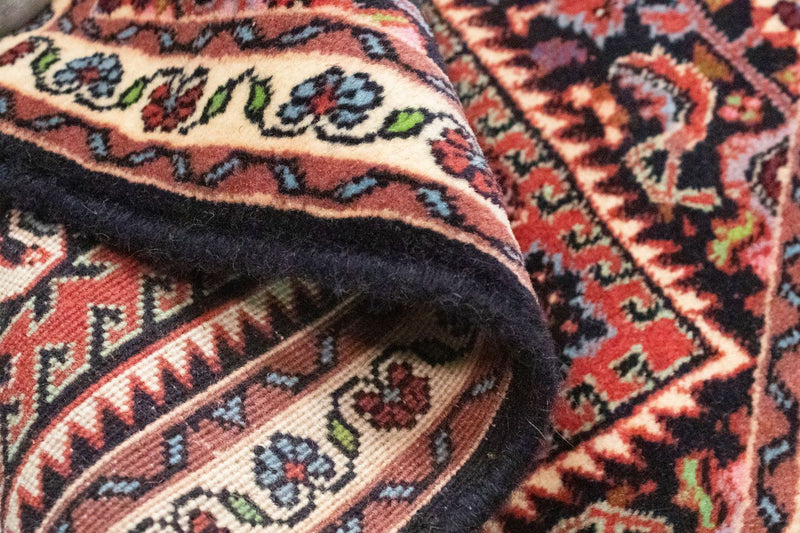 Perzisch tapijt - Bijar - 60 x 40 cm - bruin