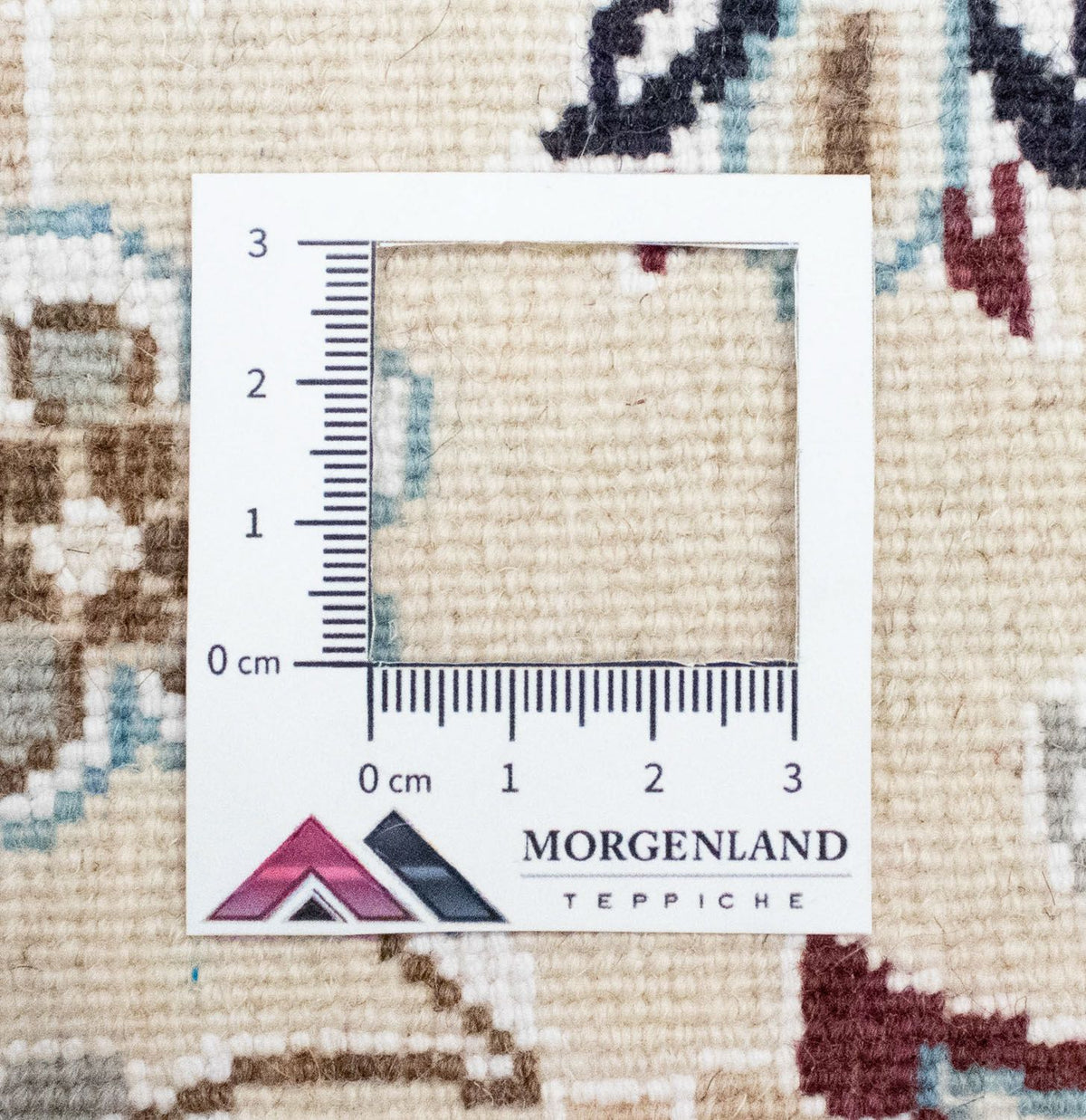 Perzisch tapijt - Nain - Koninklijk vierkant  - 255 x 242 cm - natuurlijk wit