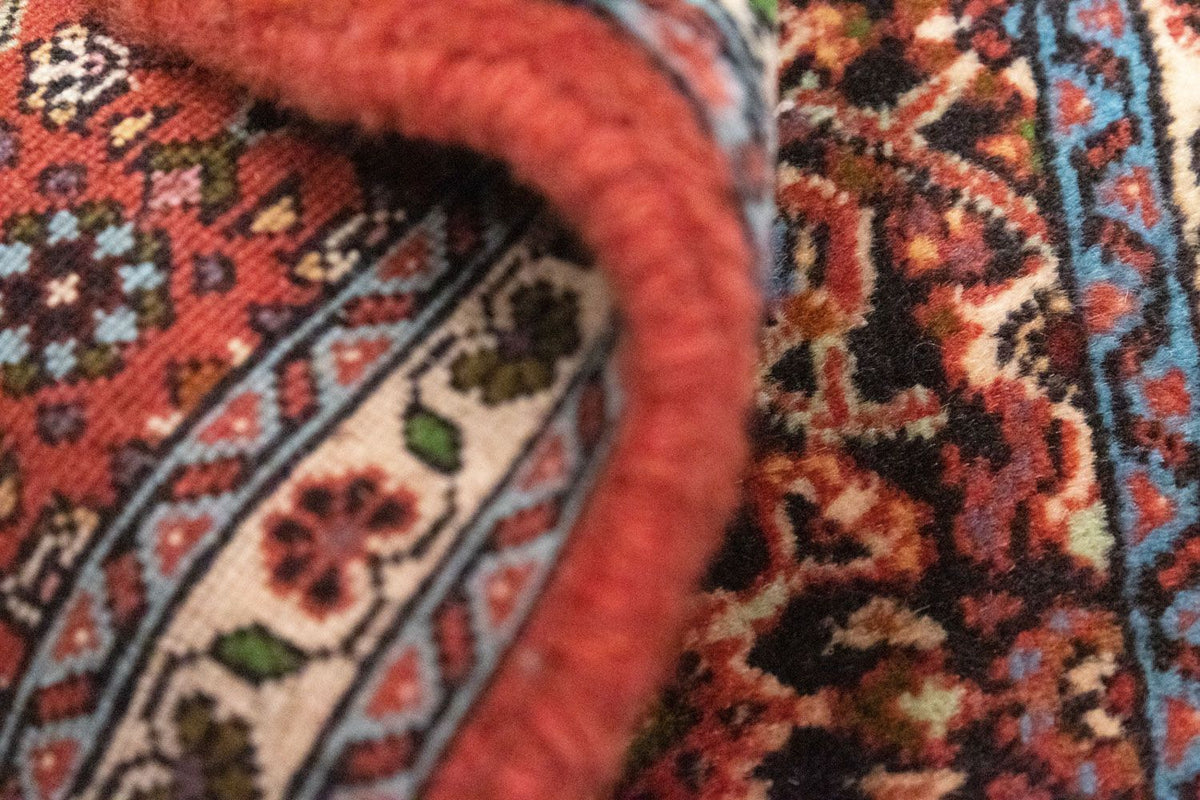 Perzisch tapijt - Bijar - 60 x 40 cm - rood