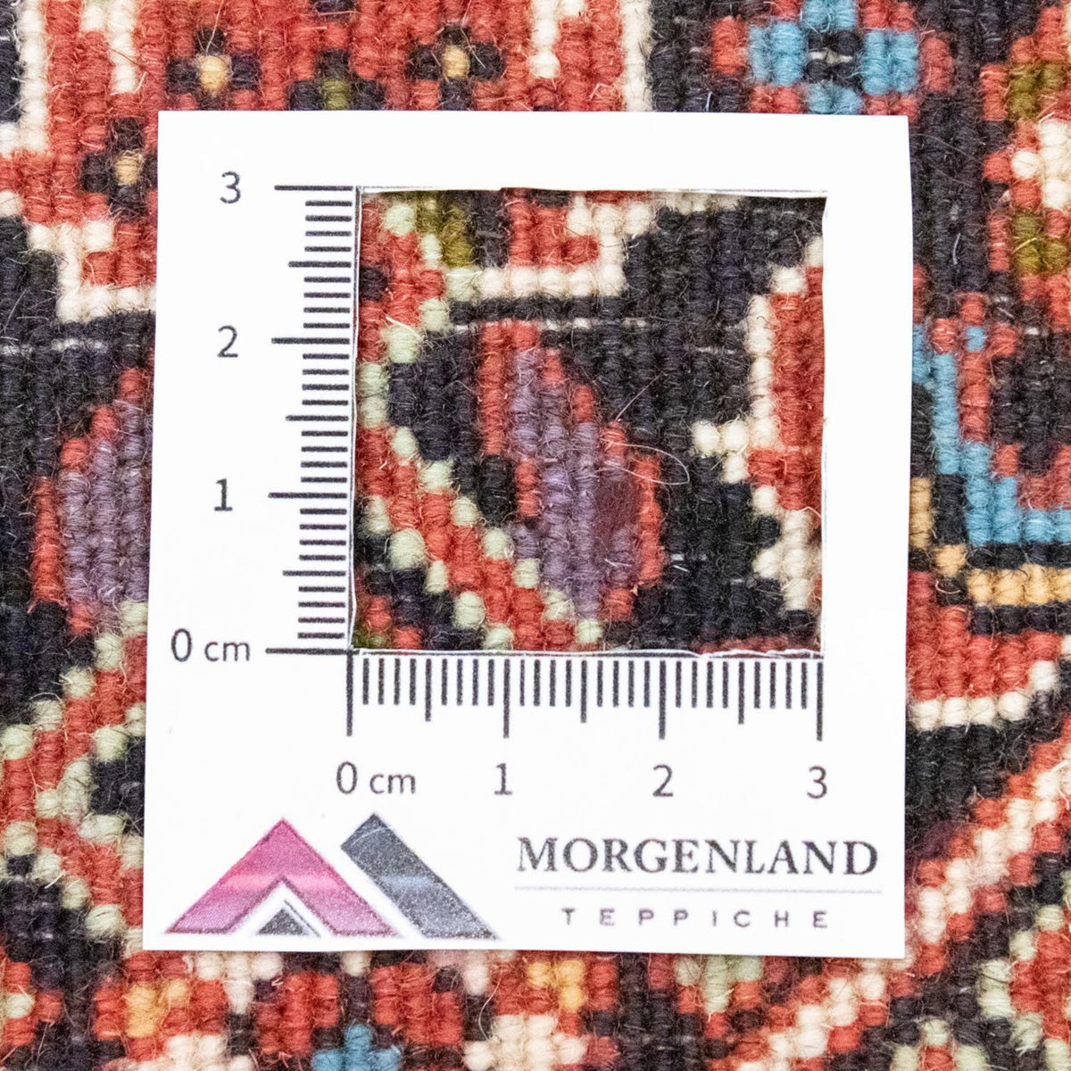 Perzisch tapijt - Bijar - 60 x 40 cm - rood