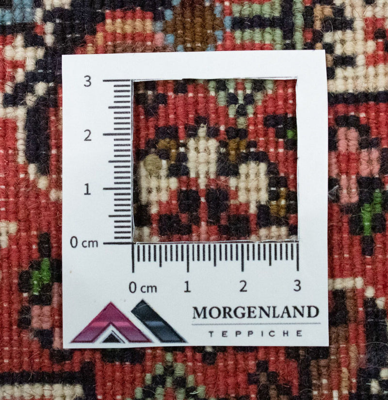 Perzisch tapijt - Bijar - 60 x 40 cm - rood