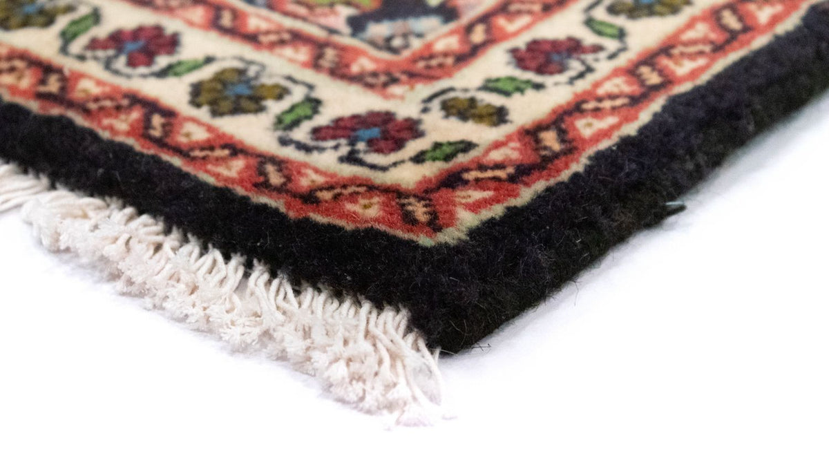 Perzisch tapijt - Bijar - 60 x 40 cm - blauw