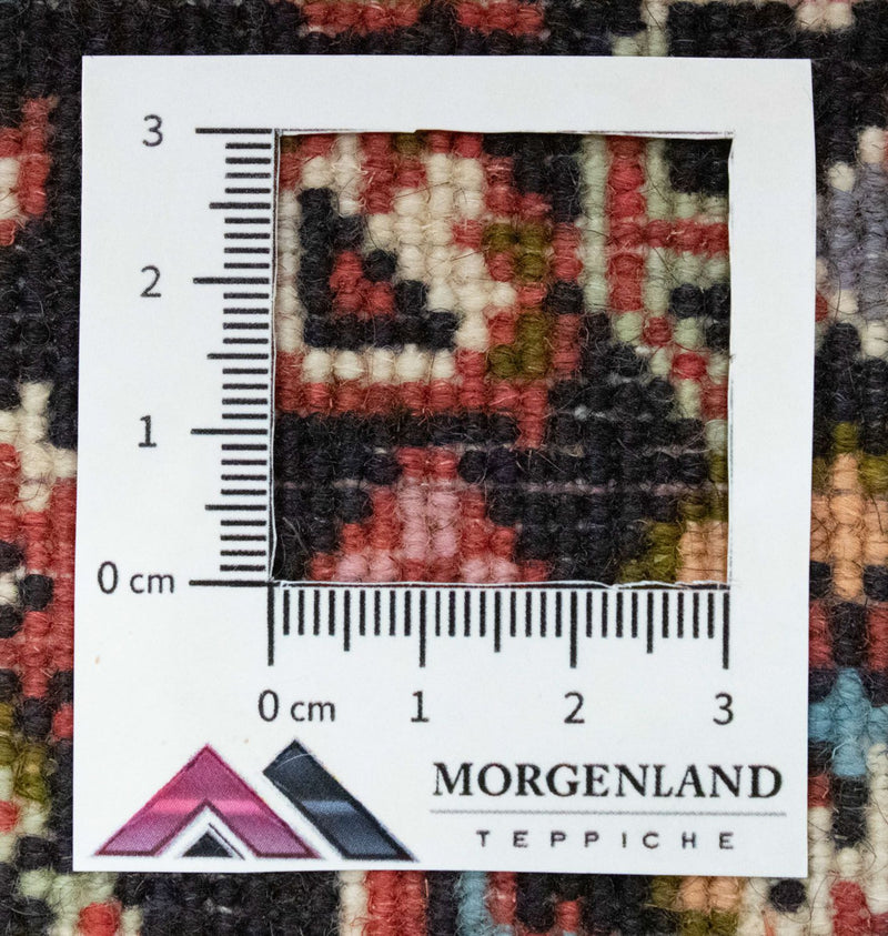 Perzisch tapijt - Bijar - 60 x 40 cm - blauw