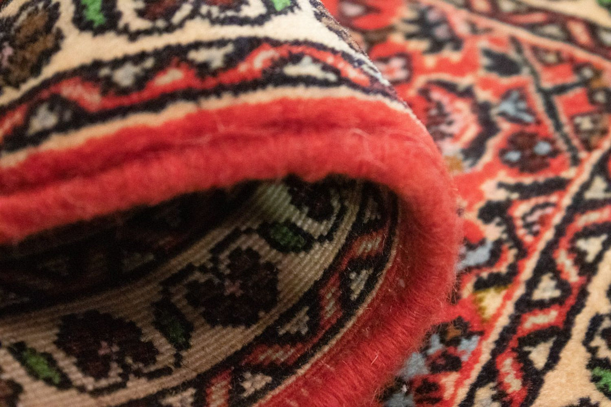 Perzisch tapijt - Bijar - 60 x 40 cm - oranje