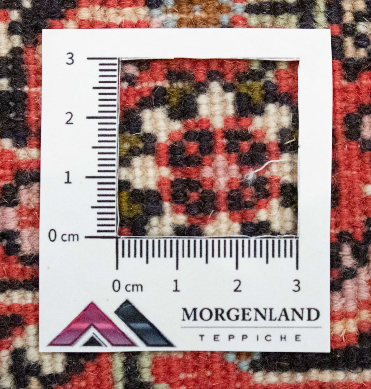 Perzisch tapijt - Bijar - 60 x 40 cm - oranje