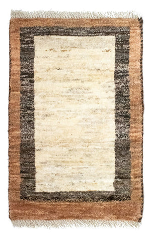 Gabbeh tapijt - Perzisch - 60 x 40 cm - beige