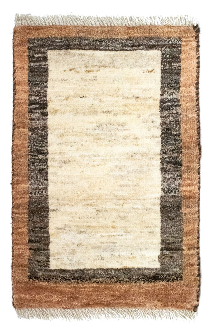 Gabbeh tapijt - Perzisch - 60 x 40 cm - beige